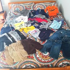 Bundle of 6 - 9 mos baby boy clothes